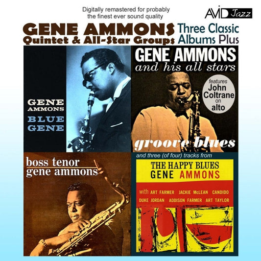 Gene Ammons - Three Classic Albums Plus (2011 DCD) Mint