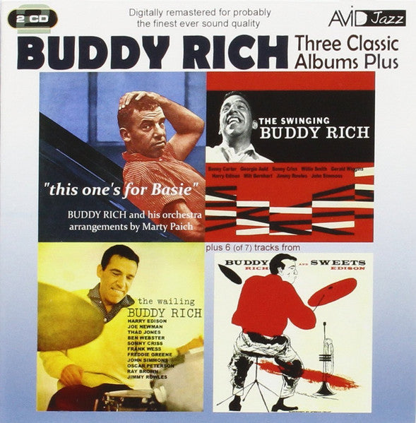 Buddy Rich - Three Classic Albums Plus (2012 DCD) Mint