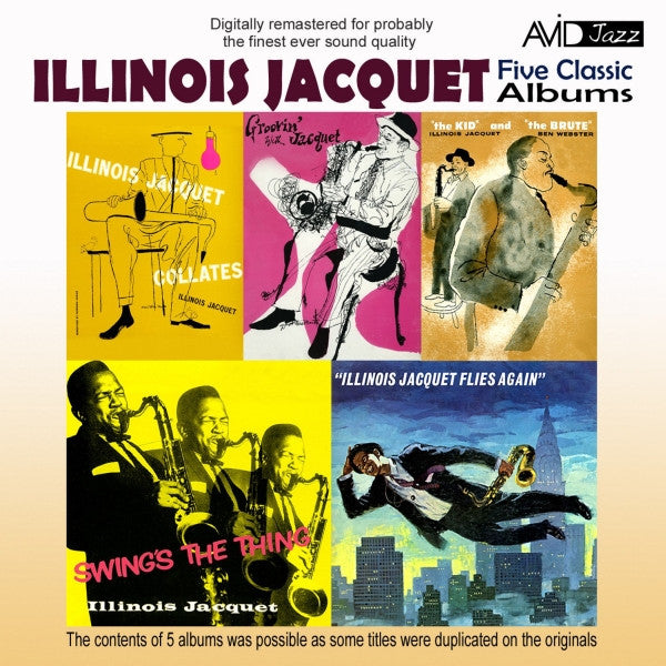 Illinois Jacquet - Five Classic Albums (2012 JAZZ DCD) NM