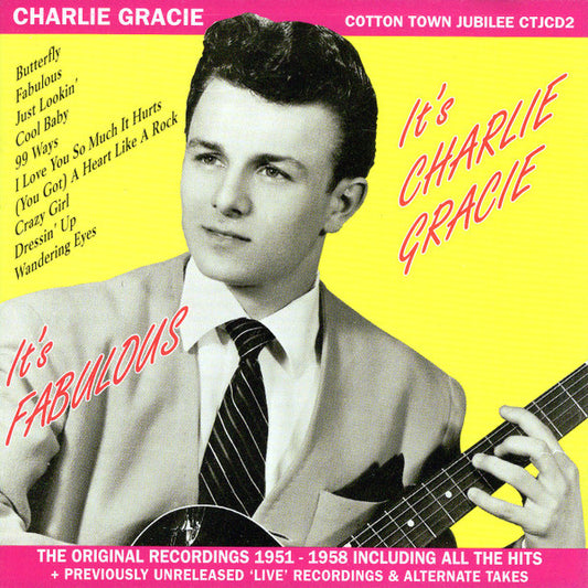 Charlie Gracie - It's Fabulous ~ It's Charlie Gracie (1995 CD) Mint