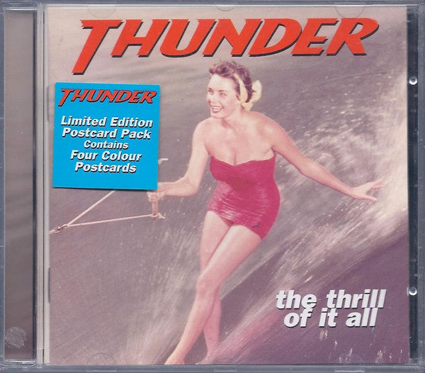 Thunder - The thrill of it all (1997 Limited Edition CD) Sealed