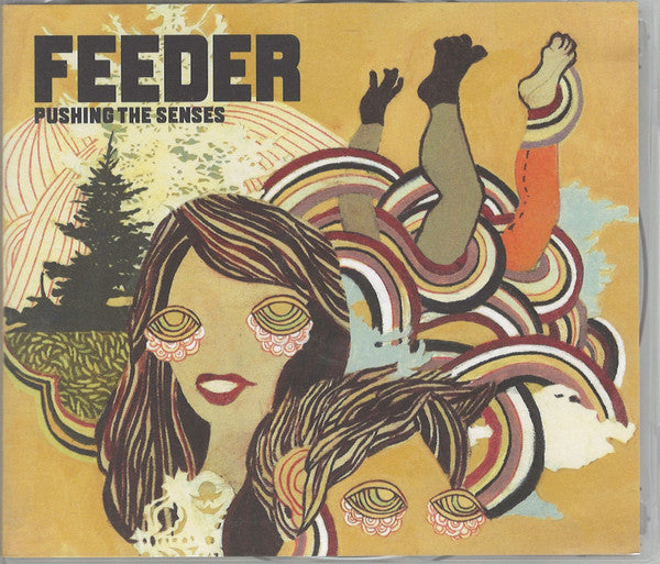 Feeder - Pushing the Senses (Limited Edition 'Keep Case' CD + DVD) NM
