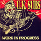 U.K Subs - Work in Progress (2011 CD) Sealed