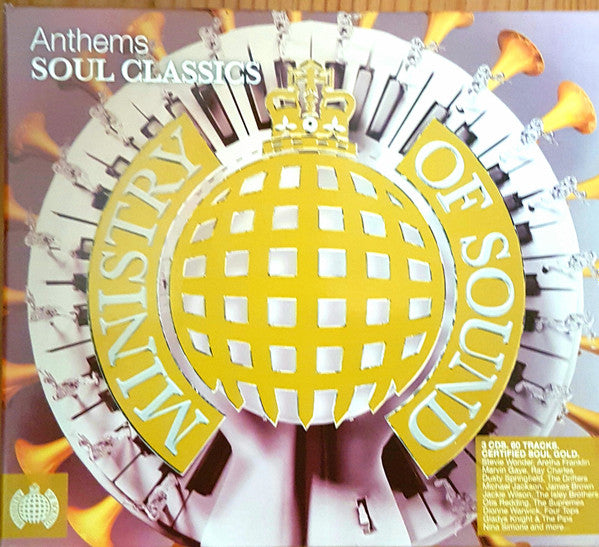 Various - Anthems ~ Soul Classics (Ministry of Sound 3 CD) Sealed