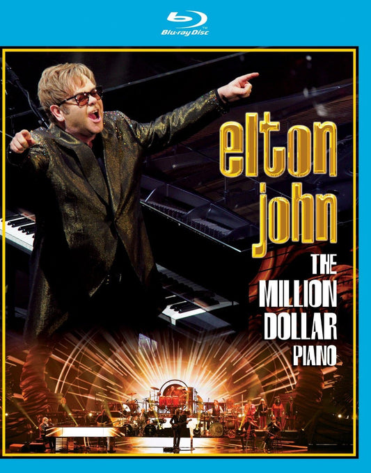 Elton John - The Million Dollar Piano (2014 Blu-ray) Sealed