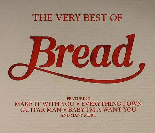 Bread - The Very best Of (2012 CD) VG+