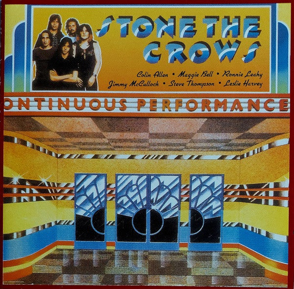 Stone the Crows - Continuous Performance (Rare 2004 CD) NM