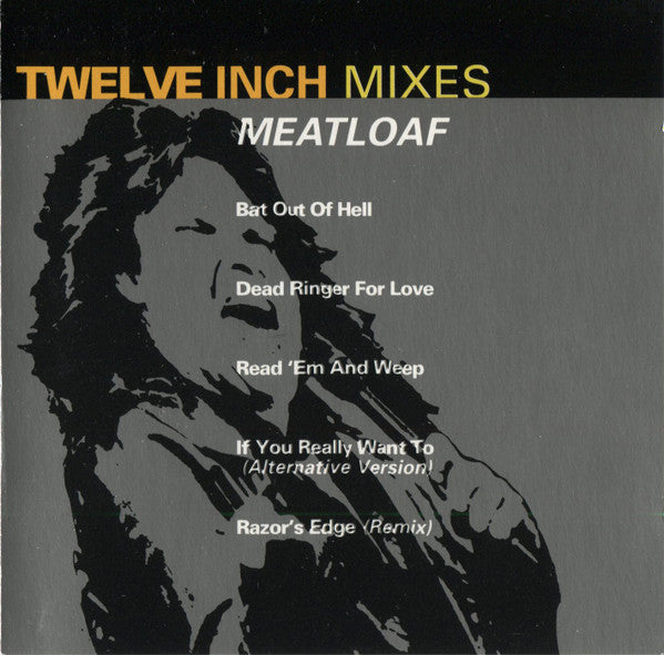 Meatloaf - Twelve inch Mixes (1993 CD) VG+