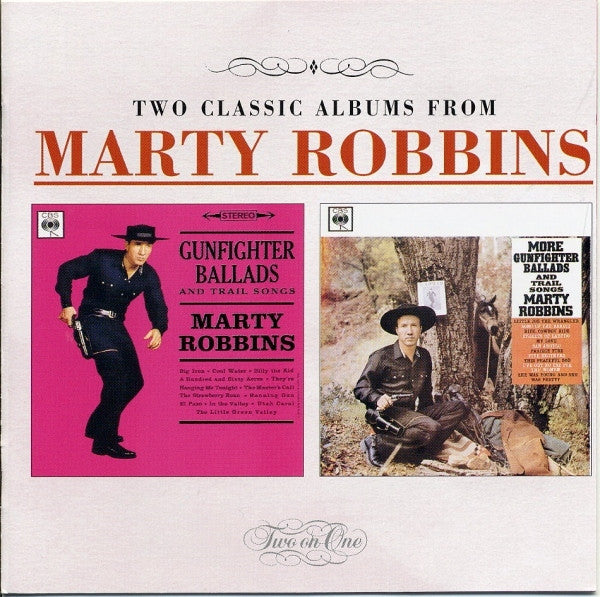 Marty Robbins - Gunfighter Ballads... / More... (1996 2 on 1 CD) NM