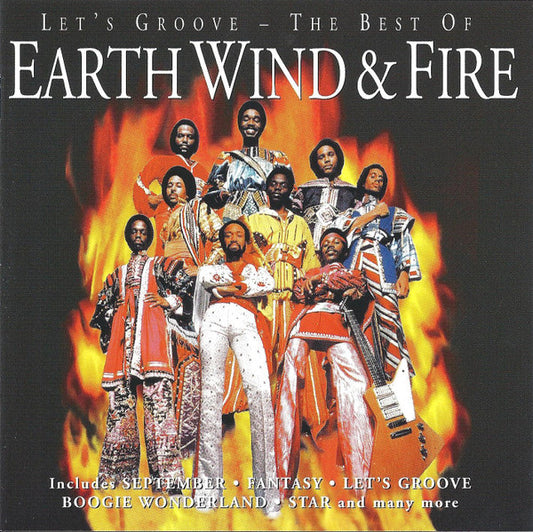Earth Wind & Fire - Let's Groove ~ Best of (1996 CD) VG+