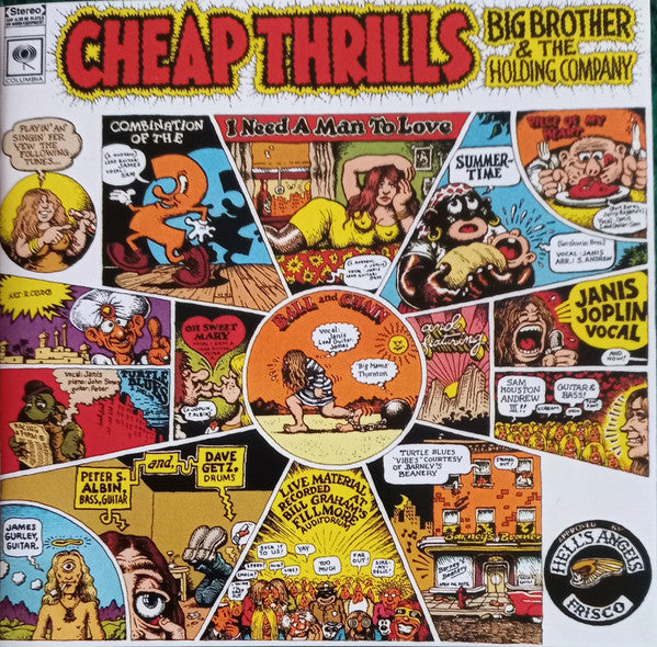 Janis Joplin [Big Brother...] - Cheap Thrills (1999 Remaster CD + bonus) NM