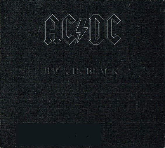 AC/DC - Back in Black (2009 Digi-Pak Remaster CD) NM