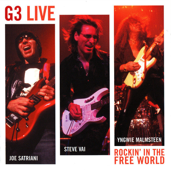 G3 (Satriani, Vai, Malmsteen) - Rockin' in the Free World (DCD) VG+