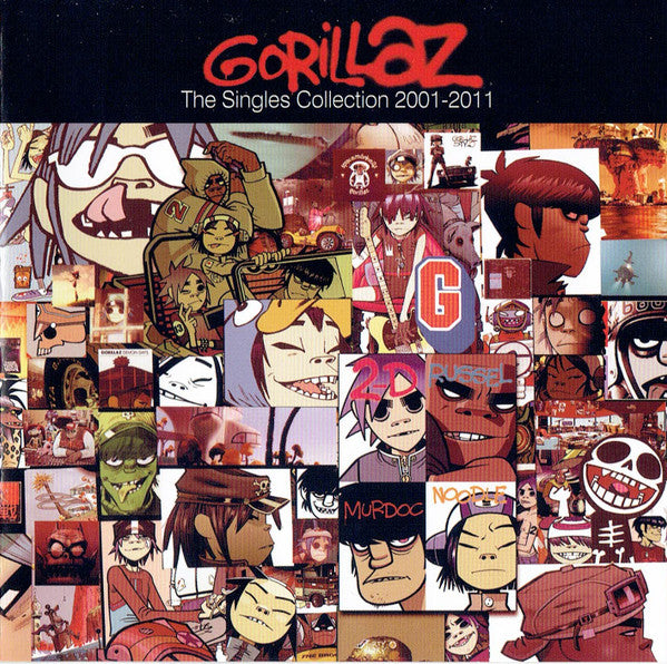 Gorillaz - The Singles Collection 2001-2011 (2011 CD) NM