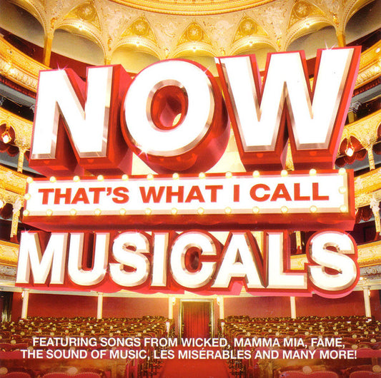 Various - Now Thats What I Call Musicals  (2012 DCD) Mint