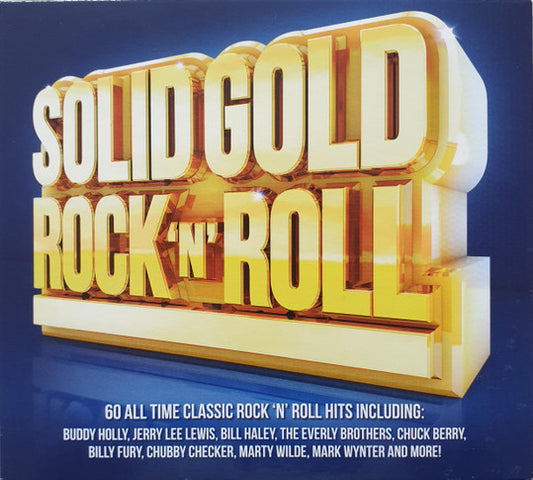 Various - Solid Gold Rock 'n' Roll (2016 3 CD Set) Sealed
