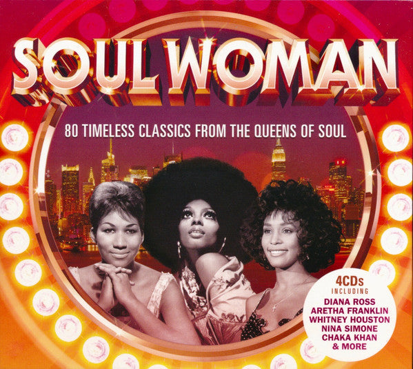 Various - Soul Woman ~ 80 Timeless Classics (2018 4 CD Set) Sealed