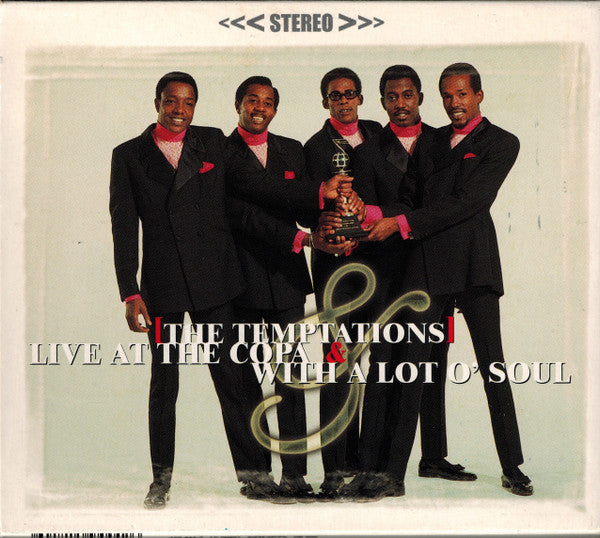 Temptations - Live at the Copa / With a Lot O' Soul (2000 2 on 1 CD) VG+