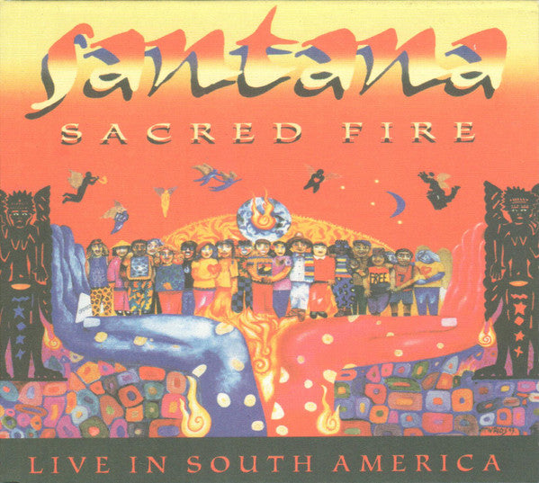Santana - Sacred Fire ~ Live in South America (1993 CD) VG+