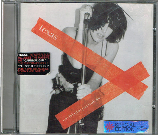 Texas - Careful What You Wish For (2003 CD) Mint