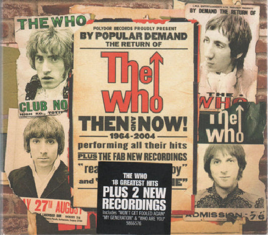 Who - Then and Now 1964-2004 (2004 CD) Sealed