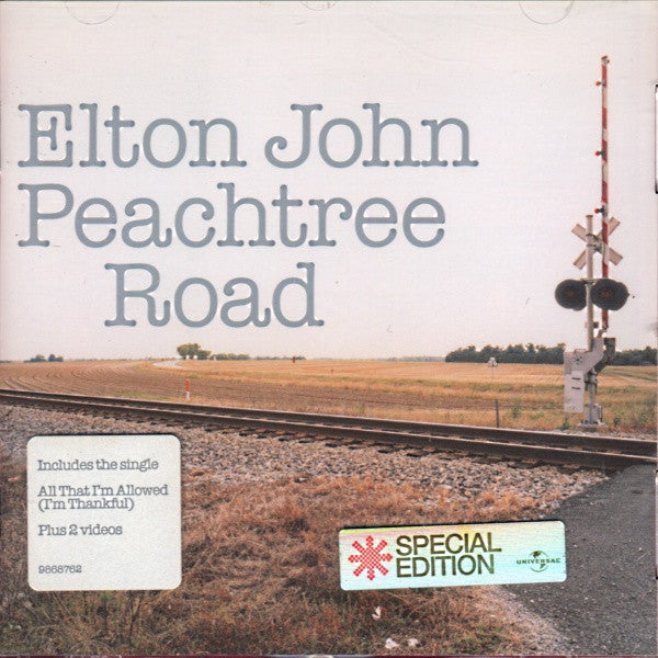 Elton John - Peachtree Road (CD Album) VG+