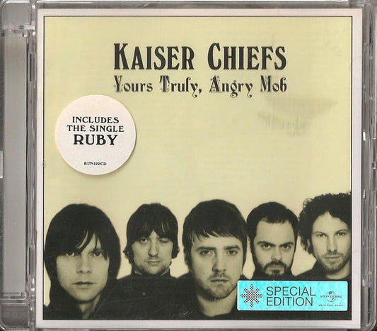 Kaiser Chiefs - Yours Truly, Angry Mob (2007 CD) VG+