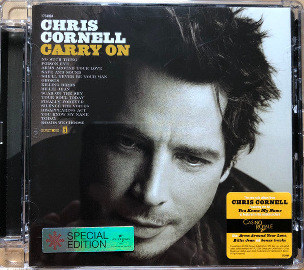 Chris Cornell - Carry On (2007 CD) NM