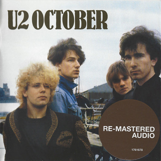 U2 - October (2008 Re-Master CD) Mint