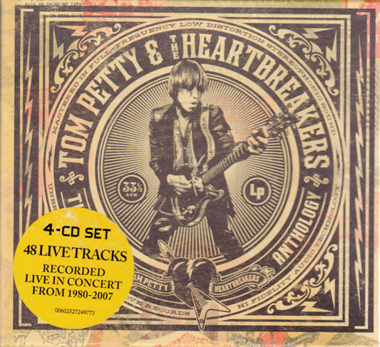 Tom Petty & the Heartbreakers - The Live Anthology (4 CD Box Set 2009) Mint