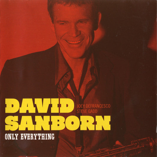 David Sanborn - Only Everything (CD Album) VG