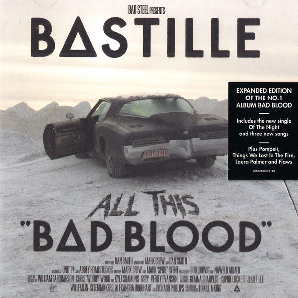 Bastille - All This Bad Blood (2014 DCD) NM