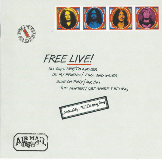 Free - Free Live! (2016 Remasters CD) NM