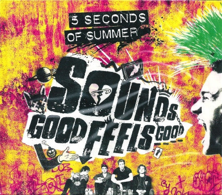 5 Seconds of Summer - Sounds Good Feels Good (2015 Deluxe Edition CD) Mint