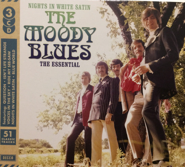 Moody Blues - The Essential ~ Nights in White Satin (2017 Triple CD Set) NM