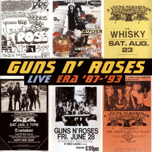 Guns n' Roses - Live Era '87-'93 (1999 Double CD) VG+