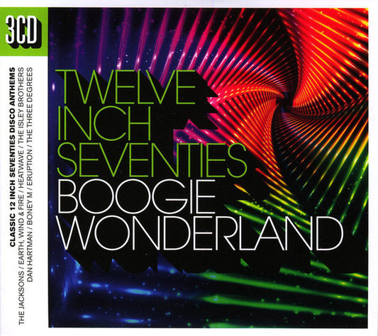 Various - Twelve Inch Seventies ~ Boogie Wonderland (2017 Triple CD) Mint