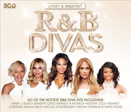 Various - Latest 7 Greatest R&B Divas (2015 Triple CD Set) Sealed