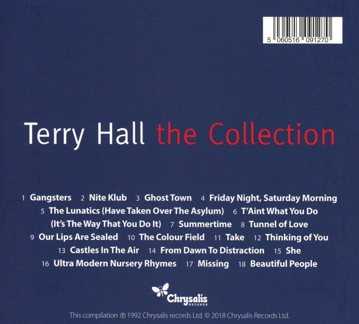 Terry Hall (Specials) - The Collection (1992 CD Album) Mint