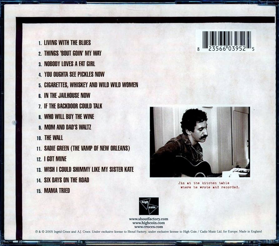 Jim Croce - Home Recordings (2005 CD) Sealed