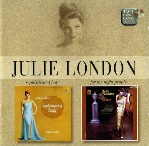 Julie London - Sophisticated Lady / For Night People (1998 2on1 CD) VG+