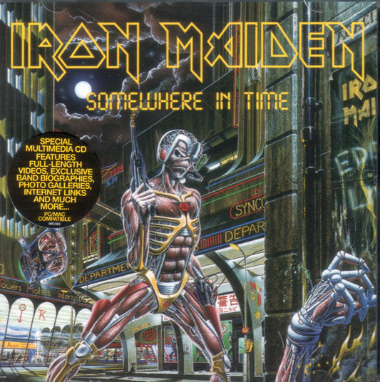 Iron Maiden - Somewhere in Time (2005 Enhanced EMI UK CD) NM