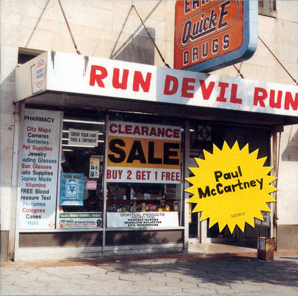 Paul McCartney - Run Devil Run (1999 Swindon CD) VG+