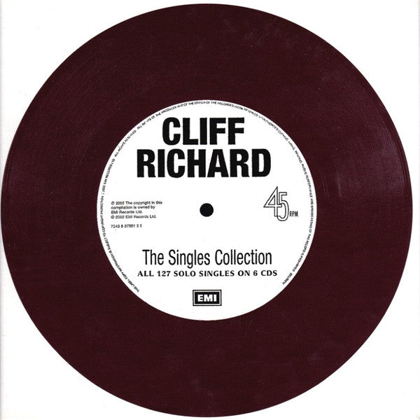 Cliff Richard - The Singles Collection (6 CD Box Set 2002) VG+