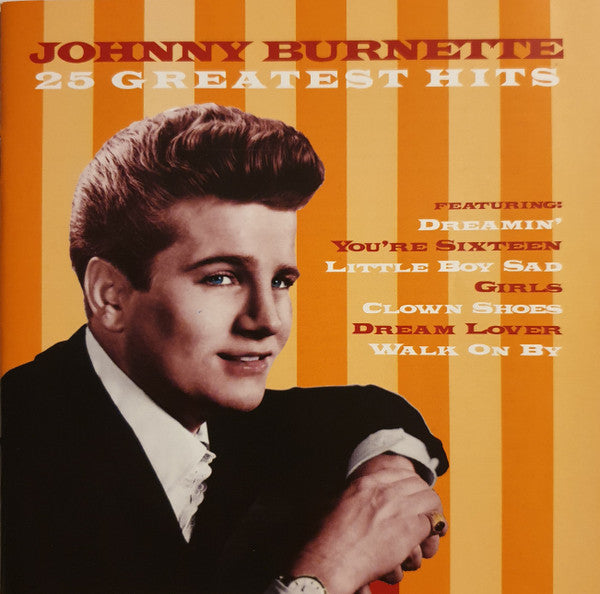Johnny Burnette - 25 Greatest Hits (2004 EMI CD) Mint