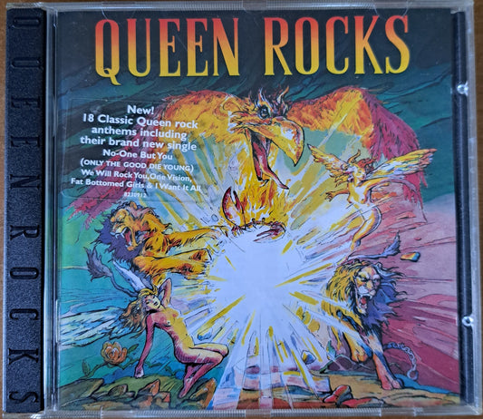 Queen - Queen Rocks (1997 CD Unique Tray & Sticker) VG+