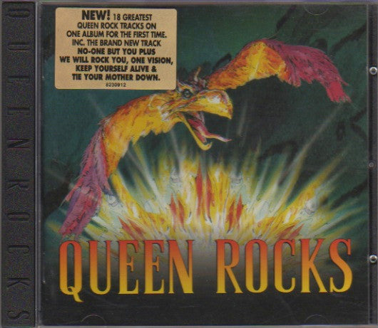 Queen - Queen Rocks (1997 UK Alternate Sleeve CD) NM