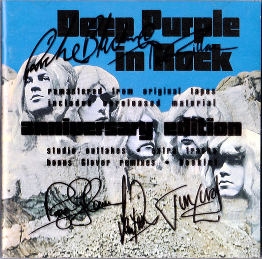 Deep Purple - In Rock (1995 Anniversary Edition CD in Unique Case) Mint