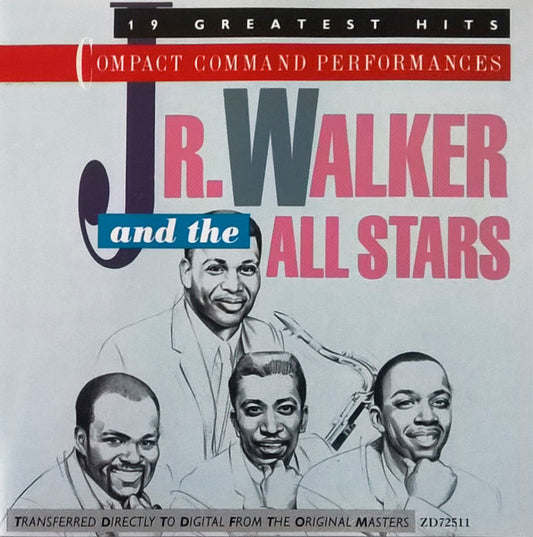 Jr Walker and the All Stars - 19 Greatest Hits (1992 CD) NM