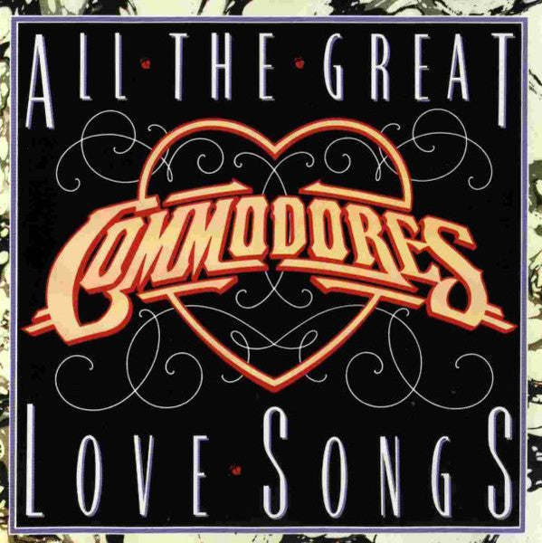 Commodores - All the Great Love Songs (1988 CD) NM